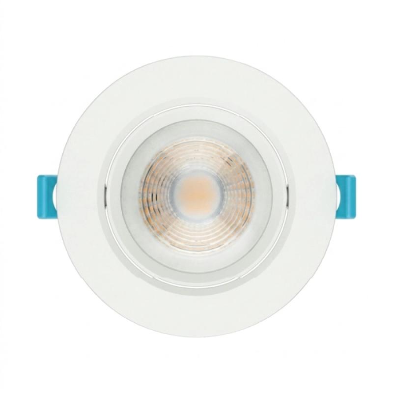 Spot de Embutir Stella Easy 7 watts 4000K Direcionável Redondo Branco PAR20 30° Ø117mm STL25920/40 