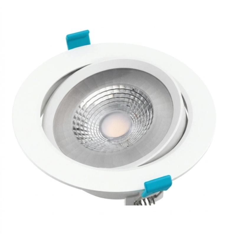 Spot de Embutir Stella Easy 12 watts 3000K Direcionável Redondo Branco PAR30 30° Ø140mm STL25925/30