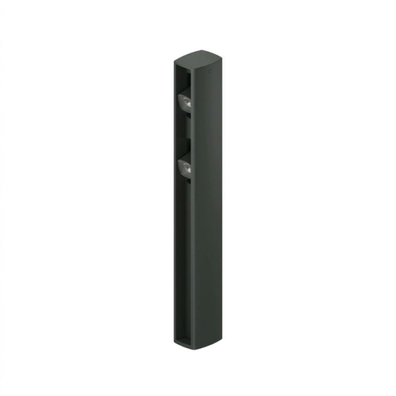 Poste Balizador Stella Vertik 8W 3000K IP65 Direcional 30° Bivolt 600x68x87,1mm STL25784/30