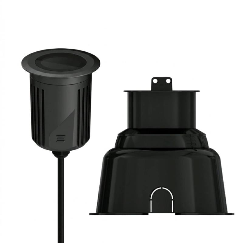 Embutido de Solo Stella S. Ground c/ Antiofuscante 11,5W 2700K 24V 14° IRC90 IP67 Ø87mm STL25305/27
