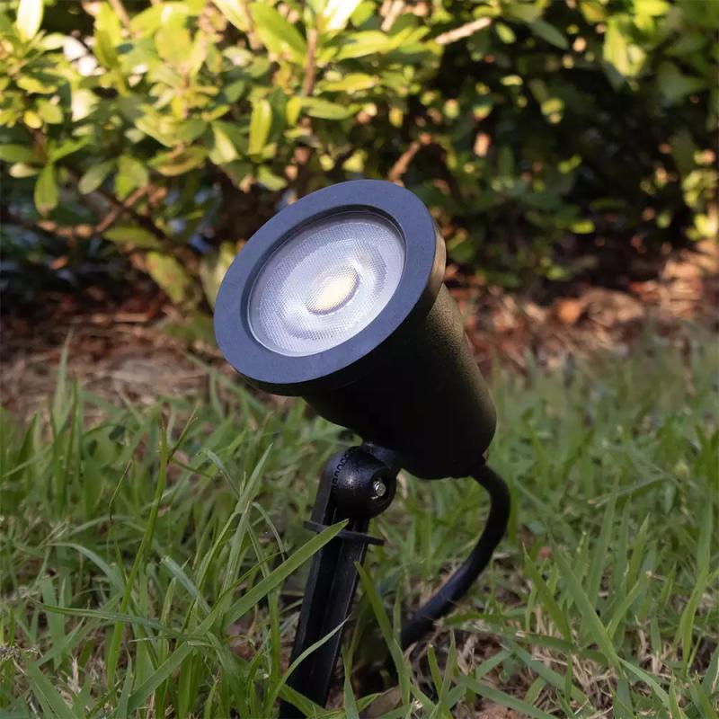 Espeto/Spot Blumenau Easy 5 watts IP65 Preto 3000K Ø60x90mm 21053101