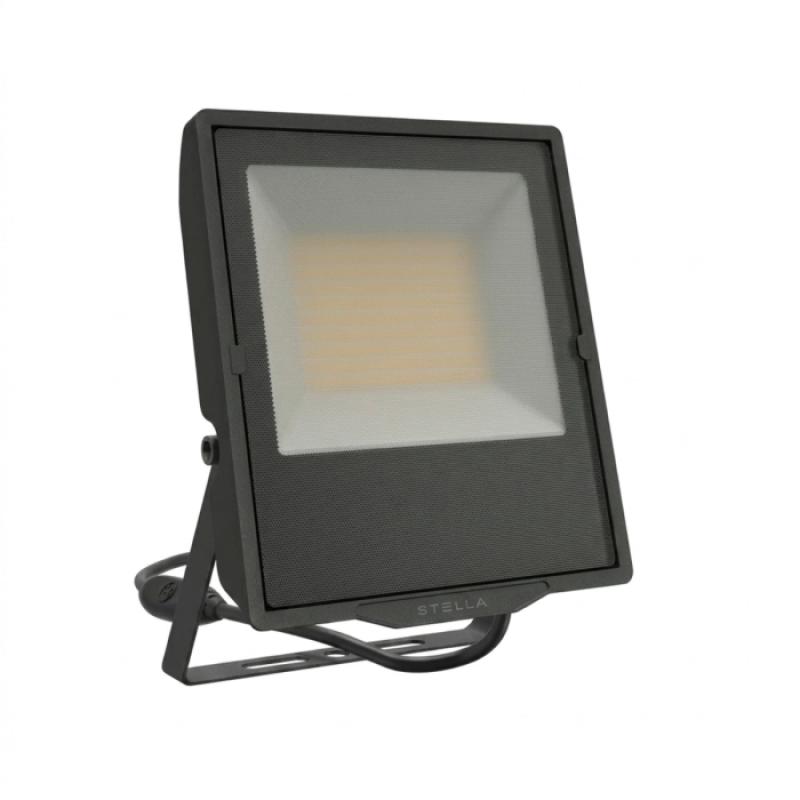 Refletor Projetor Stella Evo Externo IP66 120° 50W 3000K Bivolt 185x160x30mm STL25750/30