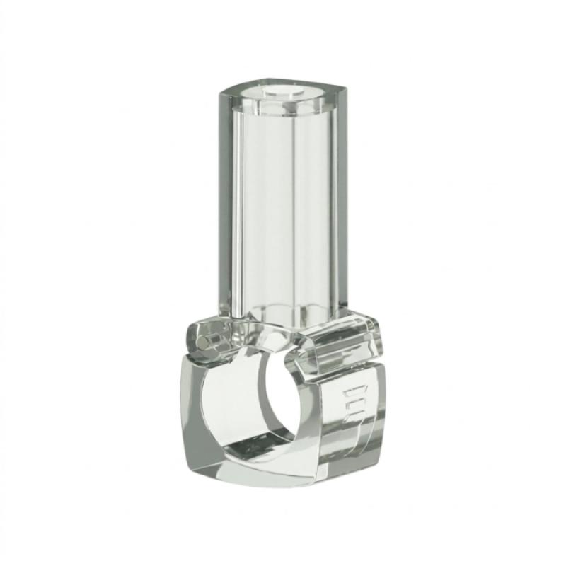 Base Pendente Stella Polímero e Metal para Fita Led Neon Full Side Ø12mm STL25558