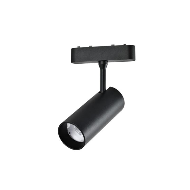 Spot Magnético Nordecor Kay In 9 watts 3000K 48V  IRC90 24° Preto Ø45x170mm 6557 PREN