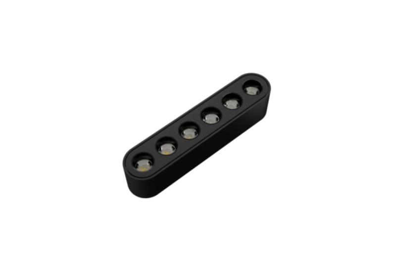Módulo Magnético Nordecor Kay Pro 6 watts 3000K 24° 48V IRC90 Preto 120x26x26mm 6553 PREN