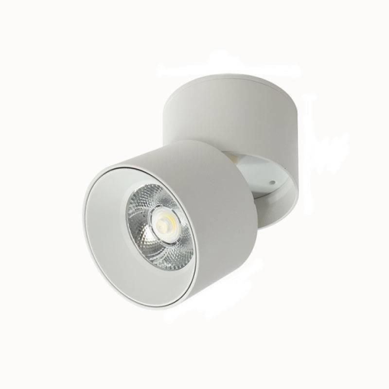 Spot Sobrepor Nordecor Alny 10 watts 3000K Branco Ø70x97mm 2134 PREN