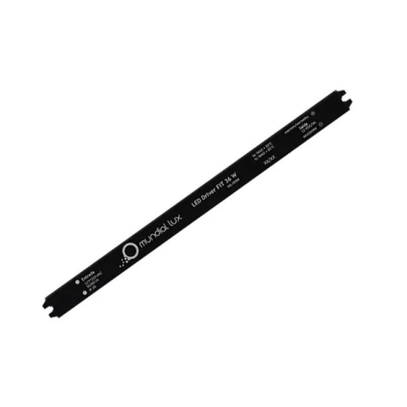 Fonte 12V Slim Mundial 36 Watts IP20 3A Bivolt 282x18x18xmm ML-0098 PREN