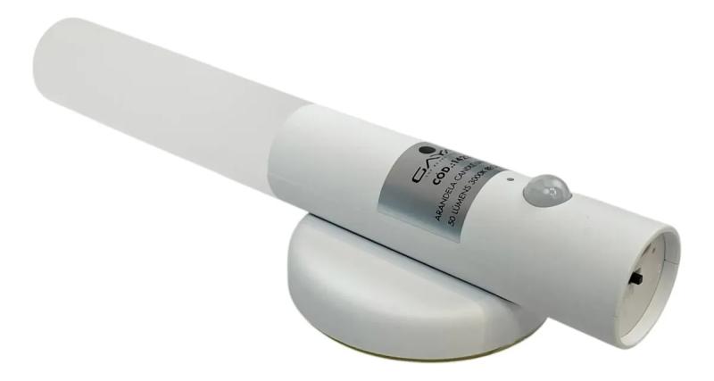 Arandela Gaya Candle 1 watt Recarregável 3000K Branco 180mm 1422 PREN