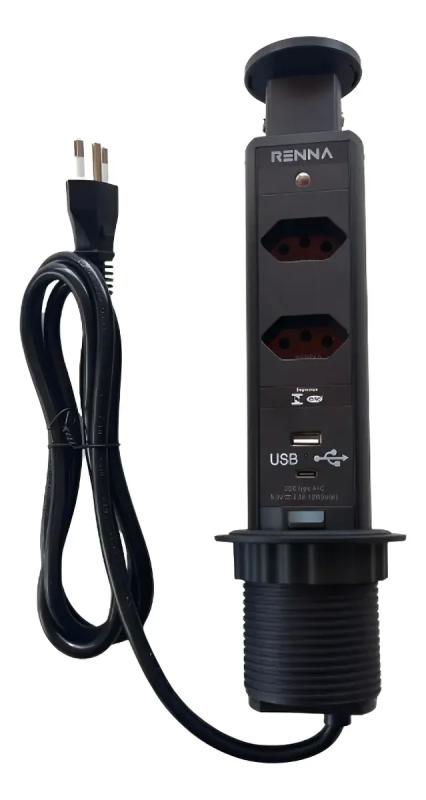 Torre de Tomada Pix Preo 2x Tomada 16A + 1x USB + 1x USBC 36507296 PREN