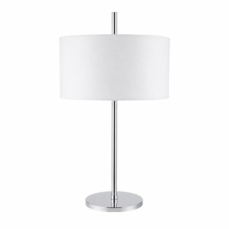 Abajur Golden Art Marriot Haste Reta 2L E27 720mm Cúpula Ø400x200mm M717PI
