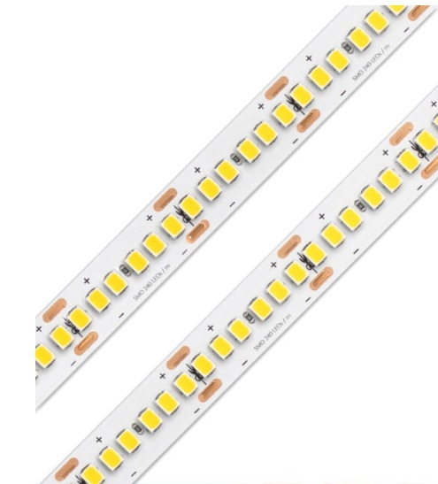  Fita LED Lumanti 15w/mt 240 leds IP20 9mm 12V 3000K IRC80 1500 lumens (Rolo 5 metros) F12S3282