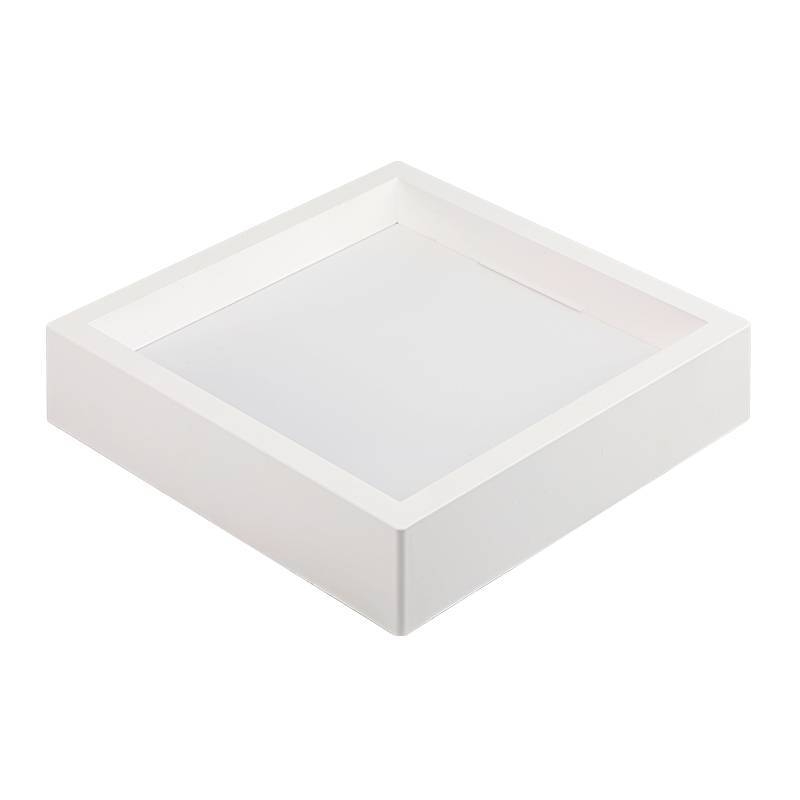 Painel Sobrepor Quadrado Nordecor Kais 24 watts 3000K Branco Bivolt 282x282mm 4249 PREN