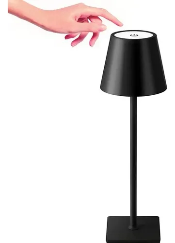 Abajur Studioluce Mimo Preto 3,5 watts 3000K Touch 370mm AB1788PT PREN