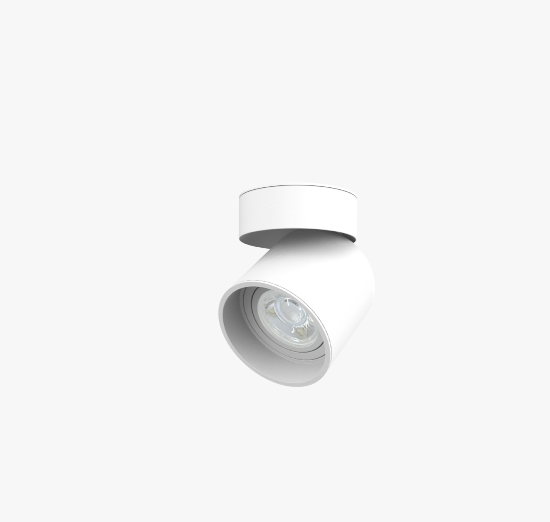 Spot Moon Articulado Tulipa Branco 1L MR16 1012003 