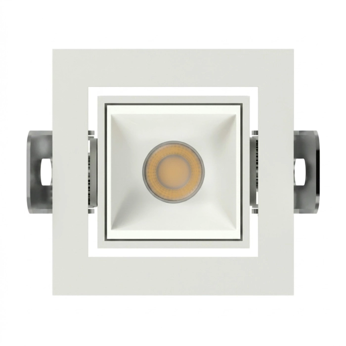 Spot Embutir Stella Square Micro 3 watts 30° 3000K Direcional Branco IRC90 50x57x57mm STL25363BR/30