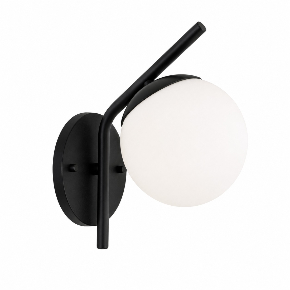 Arandela FG Iluminação Angular 1L G9 240mm Globo Ø140mm 1202/1