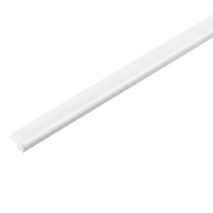 Perfil Semi embutido Wave Stella Branco Alumínio 2 Metros 30mm STL25518