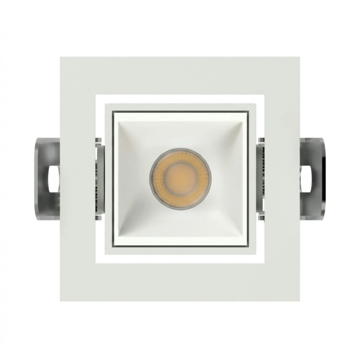 Spot Embutir Stella Square Micro 3 watts 15° 2700K Direcional Branco IRC90 50x57x57mm STL25362BR/27
