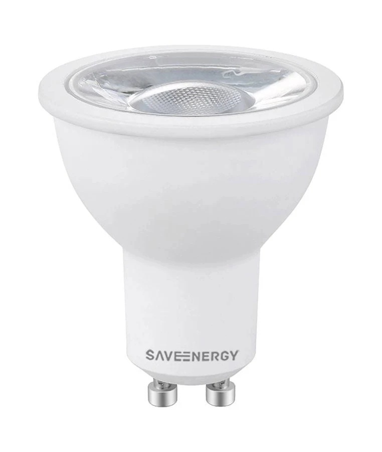 Lâmpada Led Save Energy Dicróica GU10 7 watts 3000K IRC90 36° Bivolt SE-130.3204