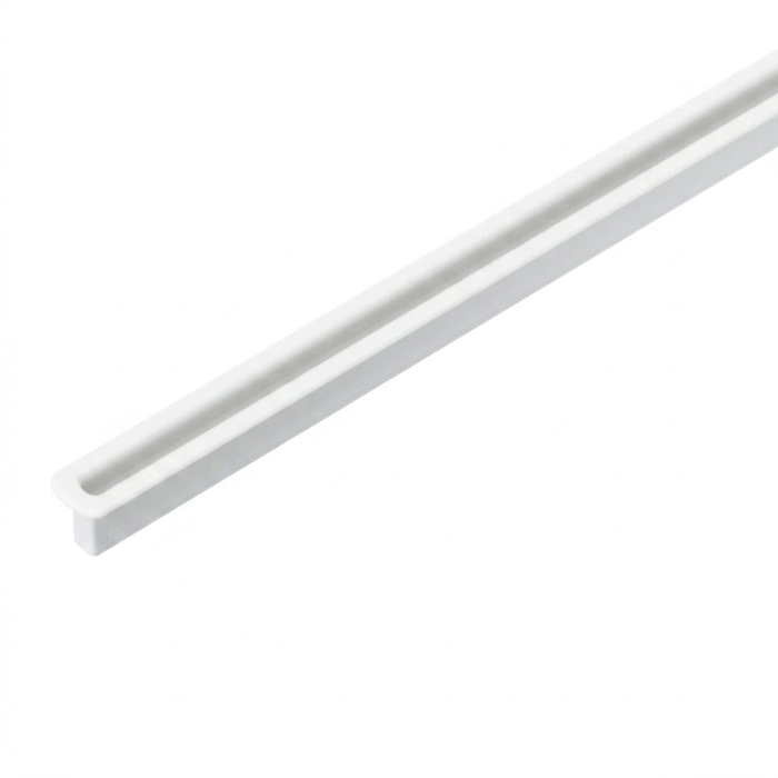 Perfil de Embutir Wave Stella Branco Alumínio 2 Metros (Lente Invisível) 30mm STL25539