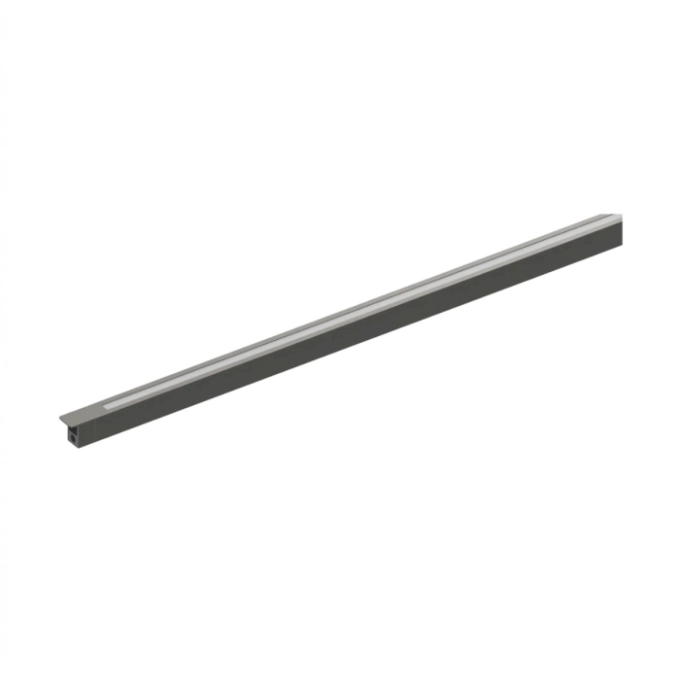 Perfil de Embutir Móbili Supermicro Stella Cinza Escuro 91x1000x68mm STL25357GR