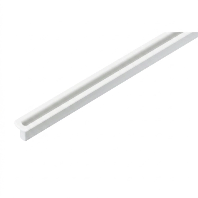 Perfil de Embutir Wave Stella Branco Alumínio 1 Metro (Lente Invisível) 30mm STL25529