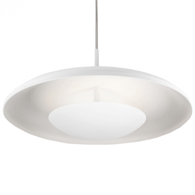 Pendente Rebatedor TKS Redondo Acabamento CONCRETO 3L G9 Ø380x195x2000mm 1915 PREN