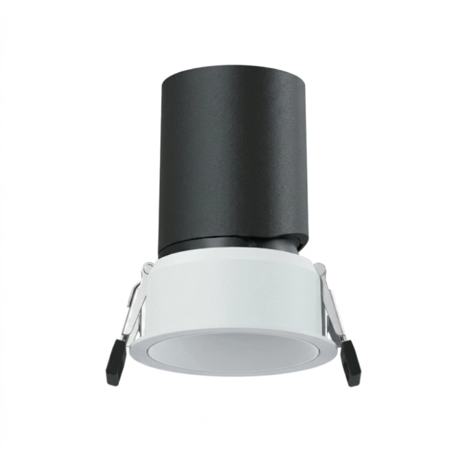 Spot de Embutir Stella Round Direcionável Recuado Branco 7W 3000K IRC90 Ø59x79mm STL25398BR/30
