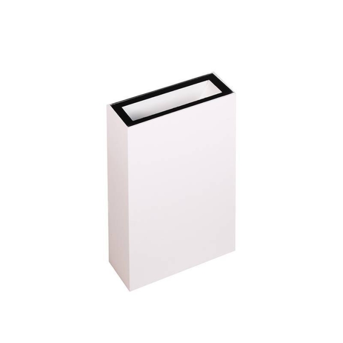 Arandela Nordecor Fit Facho Duplo 4 watts 3000K Branco IP65 123x83x30mm Bivolt 2048