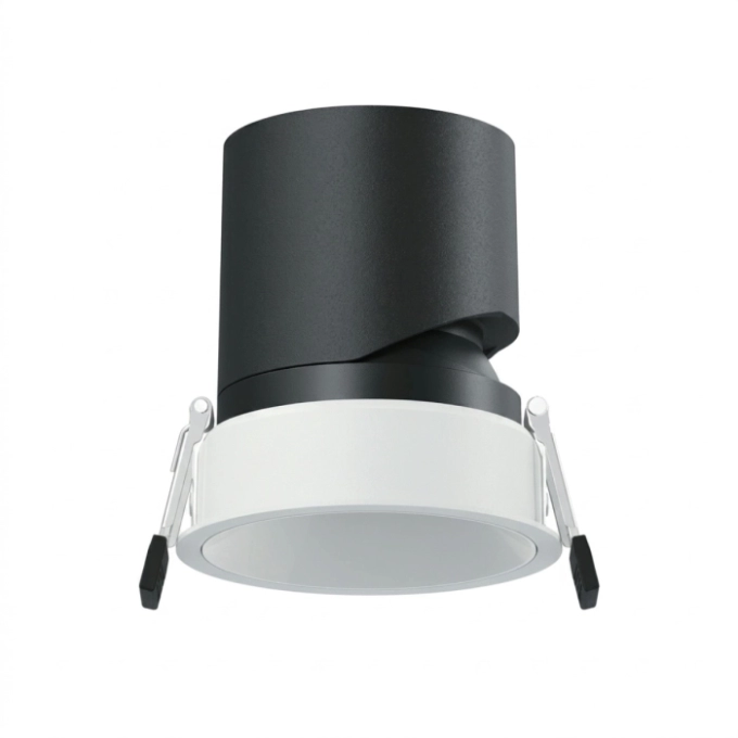 Spot de Embutir Stella Round Direcionável Recuado Branco 9W 3000K IRC90 Ø79x85mm STL25396BR/30