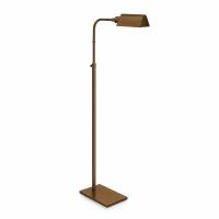 Coluna Golden Art Vittoria Telescópica Base Retangular 1L E27 1450mm C205PI