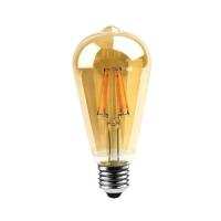 Lâmpada Nordecor Filamento Led ST64 4 watts 2400K E27 Ø66x148mm 1048 PREN