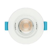 Spot de Embutir Stella Easy 3 watts 3000K Direcionável Redondo Branco MR11 38° Ø75mm STL25910/30