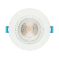 Spot de Embutir Stella Easy 7 watts 3000K Direcionável Redondo Branco PAR20 30° Ø117mm STL25920/30