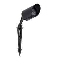 Espeto Gaya 5 watts 3000K IP65 Preto 36° Bivolt Ø80x160mm 9689 PREN
