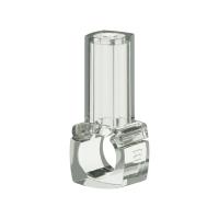 Base Pendente Stella Polímero e Metal para Fita Led Neon Full Side Ø12mm STL25558