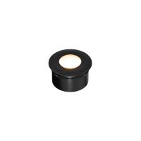 Mini Balizador Direct Light Redondo Preto 0,5 watts 2700K Bivolt IRC90 IP66 Ø44mm DL EB3 PREN