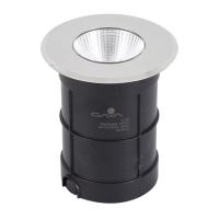 Embutido de Solo Gaya 6 watts 3000K IP67 Cob Prata IP67 24° Bivolt Ø89x99mm 3166 PREN