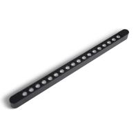 Módulo Magnético Nordecor Kay Pro 18 watts 3000K 24° 48V IRC90 Preto 450x26x26mm 6702 PREN