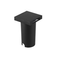Embutido de Solo Nordecor Eran 0,5 watts IP67 3000K Preto Bivolt 55x55x90mm 6408 PREN