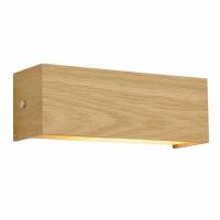 Arandela Union Iluminação Madeira LOURO FREIJÓ e Acrílico 1L E27 300x100x85mm 044.02 PREN