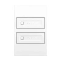 Dimmer Stella S. Touch 0-10V Duplo Policarbonato Branco STO24005BR