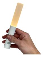 Arandela Gaya Candle 1 watt Recarregável 3000K Branco 180mm 1422 PREN