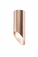 Spot Sobrepor Old Artisan Tubo Corte 45° 1L Dicróica Ø64x200mm EMB-4993/A 