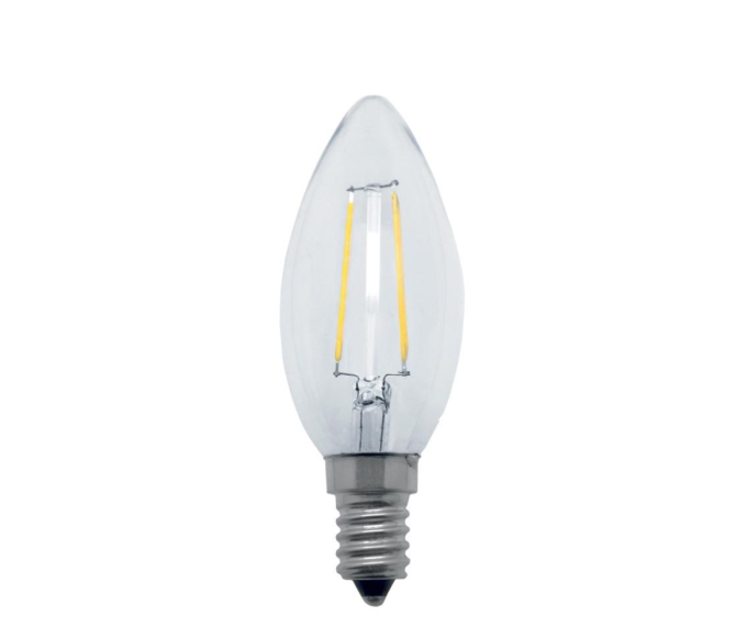 Lâmpada Opus Vela Lisa Filamento Bivolt 4 watts E14 2400K Ø35x96mm OPS 31835 PREN
