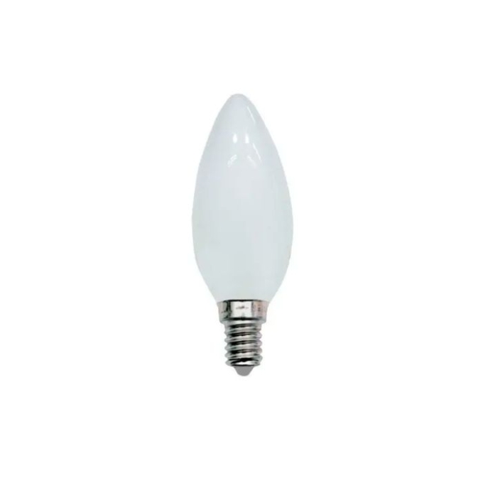 Lâmpada Opus Vela Leitosa Latte Bivolt 4 watts E14 2400K Ø35x123mm OPS 80846 PREN