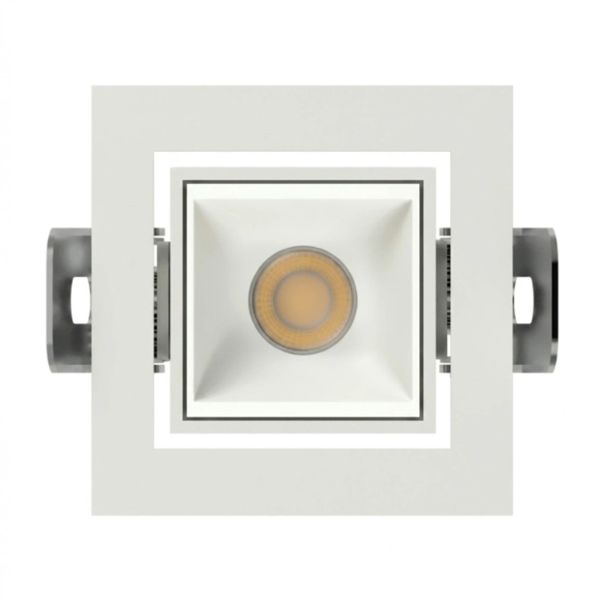 Spot Embutir Stella Square Micro 3 watts 30° 3000K Direcional Branco IRC90 50x57x57mm STL25363BR/30