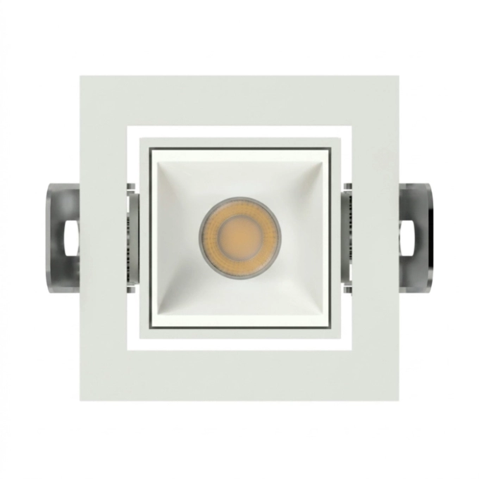 Spot Embutir Stella Square Micro 3 watts 15° 3000K Direcional Branco IRC90 50x57x57mm STL25362BR/30