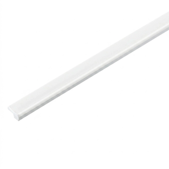 Perfil Semi embutido Wave Stella Branco Alumínio 2 Metros 30mm STL25518