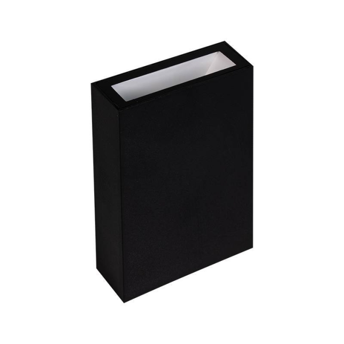 Arandela Opus Double 4 watts 3000K 80° Preto 83x123x30mm OPS 36625 PREN




